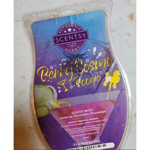 🍓 Scentsy BERRY COSMO BOOGIE Scent Brick – Limited Edition, 5X Bar Size 🍹